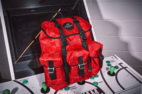 100 thieves gucci backpack price|Gucci backpack release date.